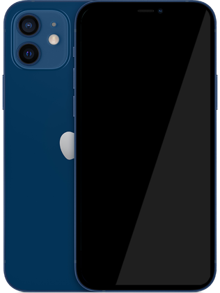 iPhone 12 64GB Blå Grade - C